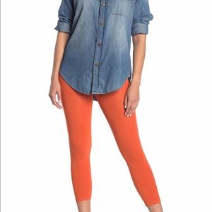 NWT Memoi high waisted shape wear cropped leggings